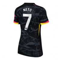 Camisa de Futebol Chelsea Pedro Neto #7 Equipamento Alternativo Mulheres 2024-25 Manga Curta